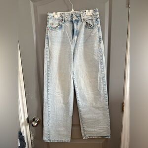 Mom jeans Refuge Denim High Rise Wide Leg Jeans - Light Blue